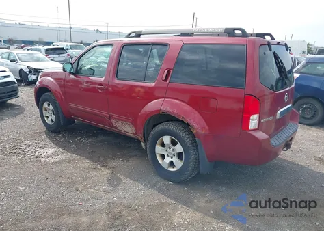 2005 Nissan Pathfinder Xe из США, поврежденный, VIN 5N1AR18W25C769867